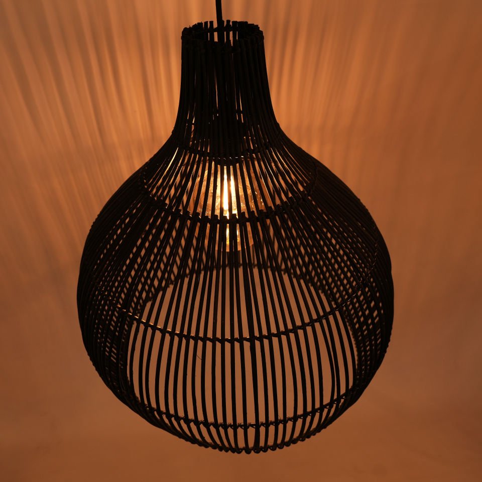 OLR326S SİRİUS RATTAN SARKIT 40X40X42 CM OIA LIGHT