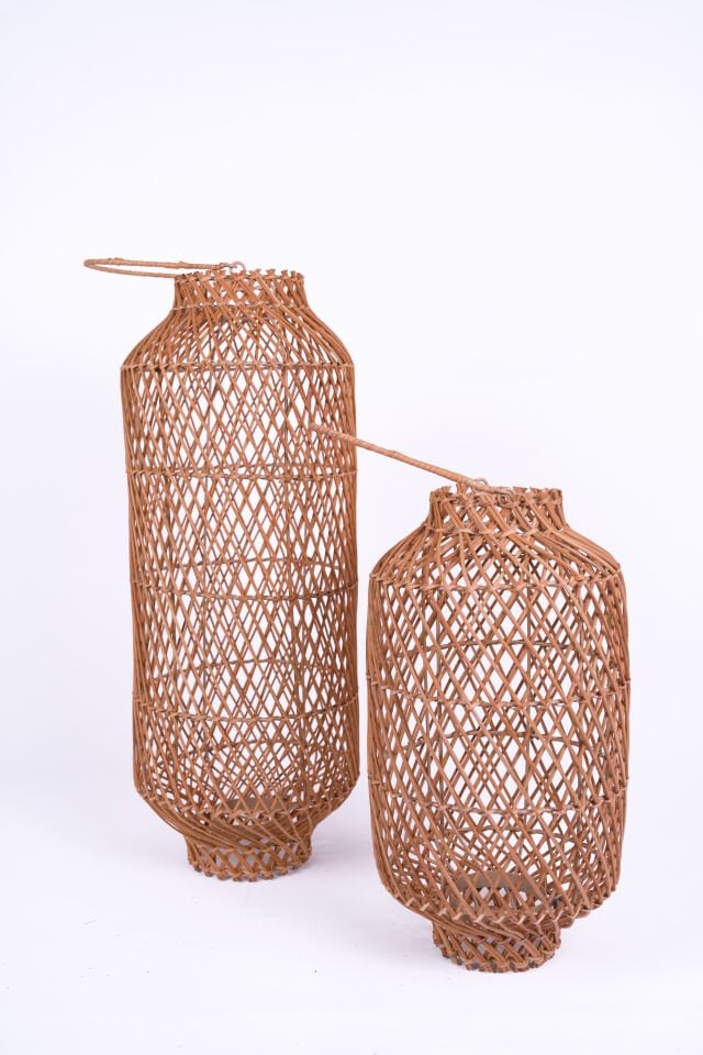 OLR317S LİLAC RATTAN FENER 21X40 CM OIA LIGHT