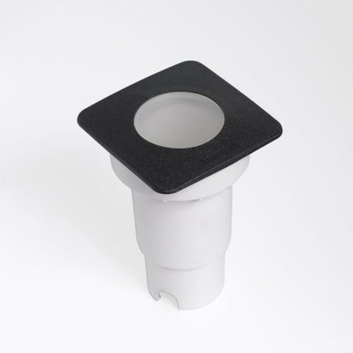CECI 90 SQUARE BLACK FROSTED GU10 LED 6W CCT SET