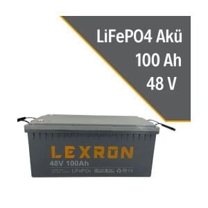 Lexron 100AH 48V Lityum Akü