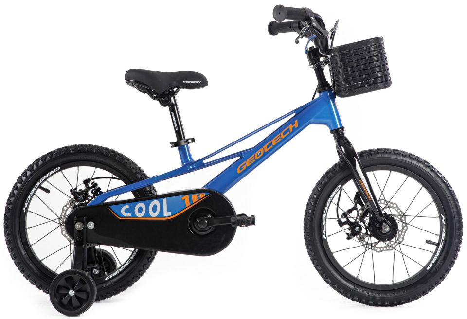 GEOTECH Cool 16 1V MD Çocuk Bisikleti Mavi - Turuncu
