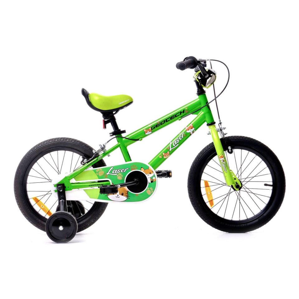 GEOTECH Laser 16 Jant VB Çocuk Bisikleti Yeşil