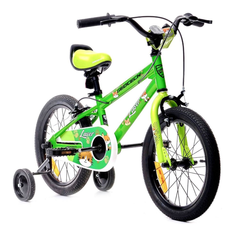 GEOTECH Laser 16 Jant VB Çocuk Bisikleti Yeşil