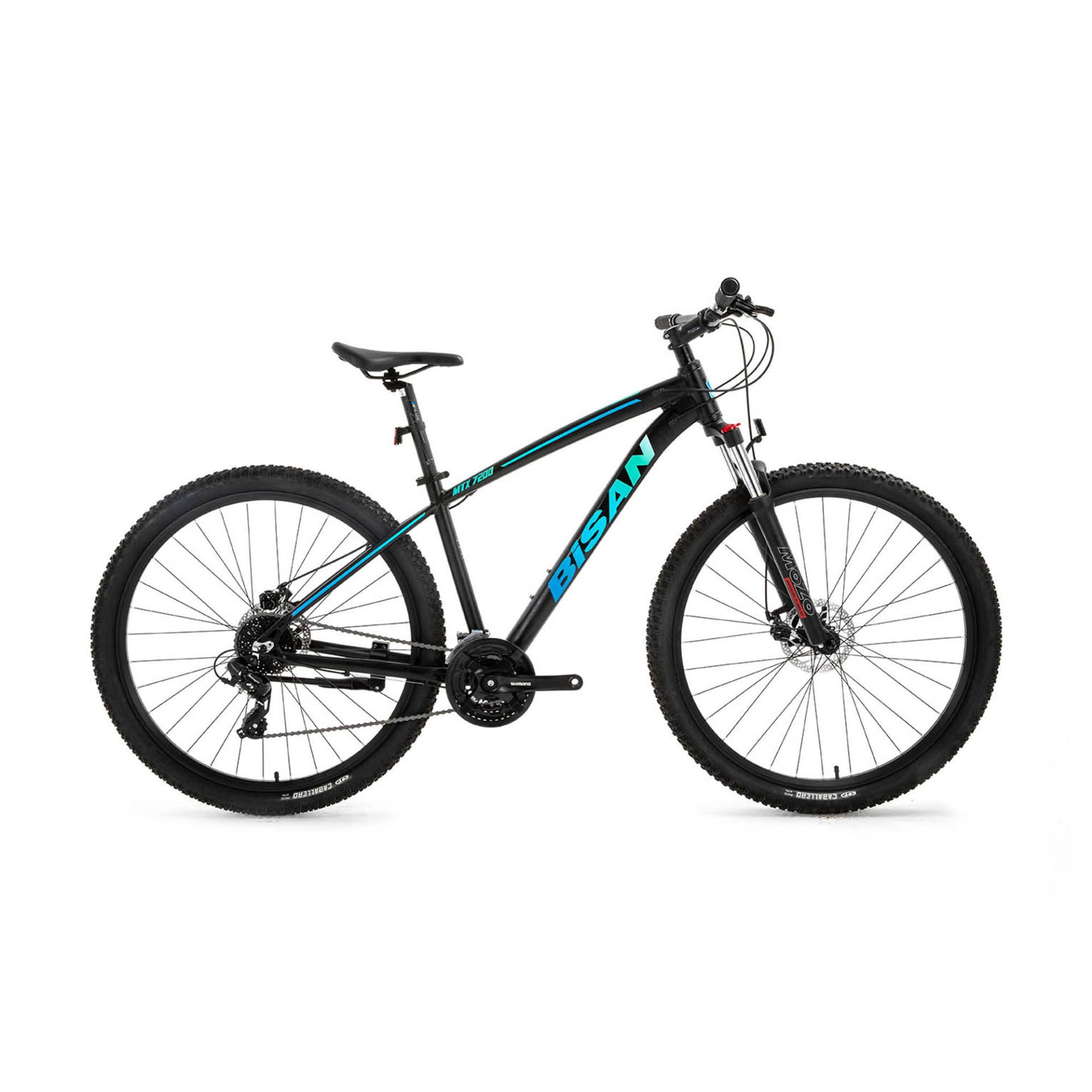 BİSAN MTX 7200-24 29'' 24 Vites MD Dağ Bisikleti MTB Siyah - Mavi 48CM