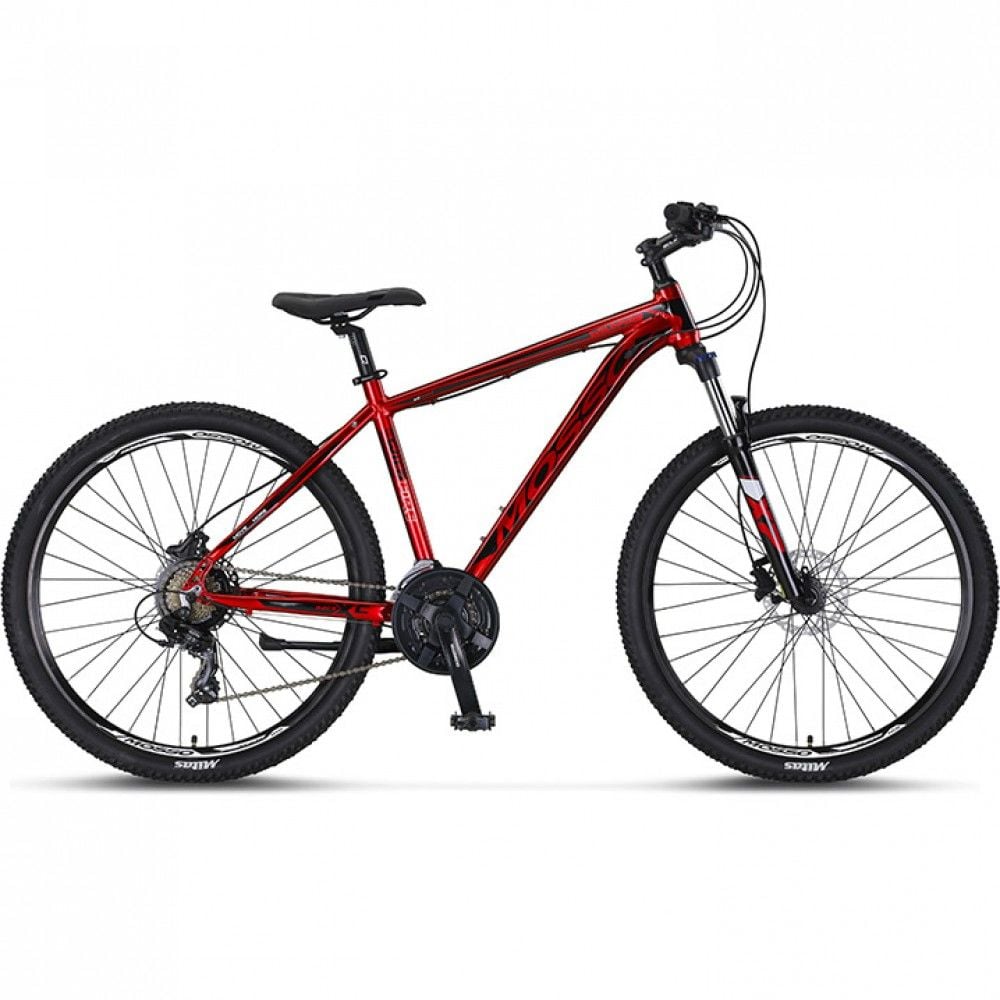 MOSSO Wildfire 27,5 H 27,5 Jant Hidrolik Disk Fren Dağ Bisikleti MTB Parlak Kırmızı - Siyah 18''