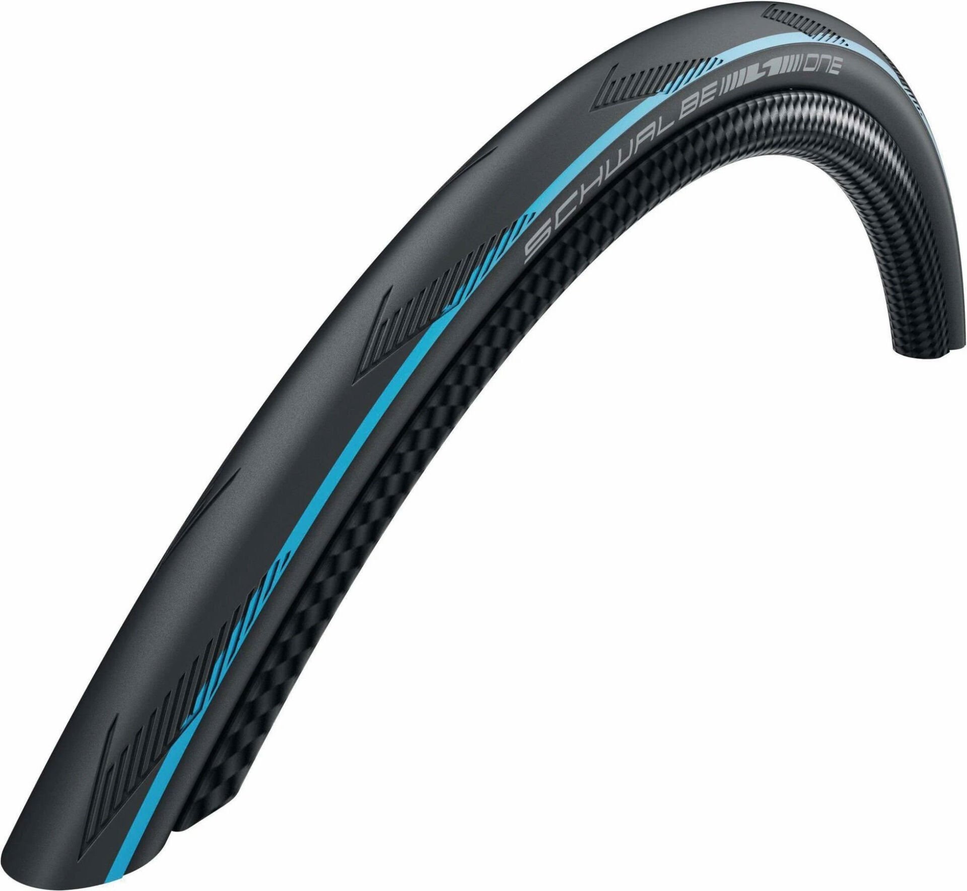 SCHWALBE ONE Pref RaceGuard Katlanır 700x25C Mavi Çizgili Dış Lastik