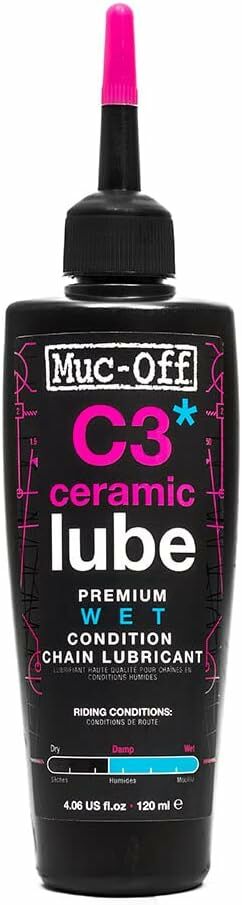 MUC-OFF C3 Wet Ceramic Lube Zincir Yağı 120ml