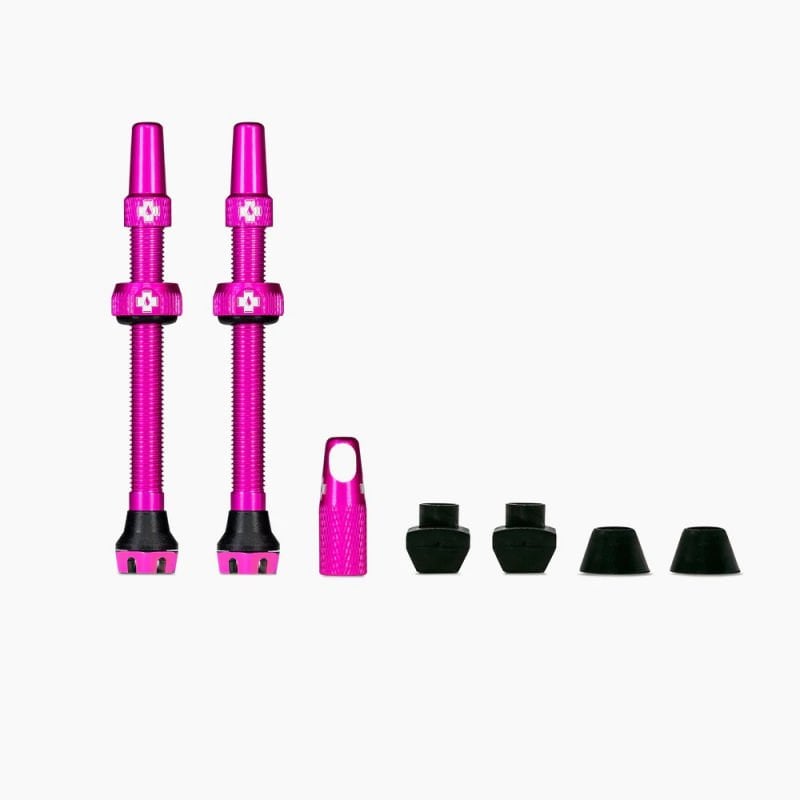 MUC-OFF V2 Tubeless Valf 60MM Pembe