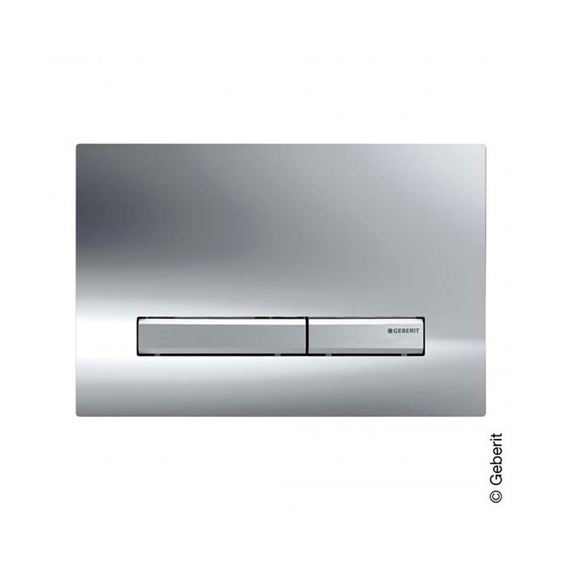Geberit Sigma50 Çift Basmalı Kumanda Paneli - Parlak Krom