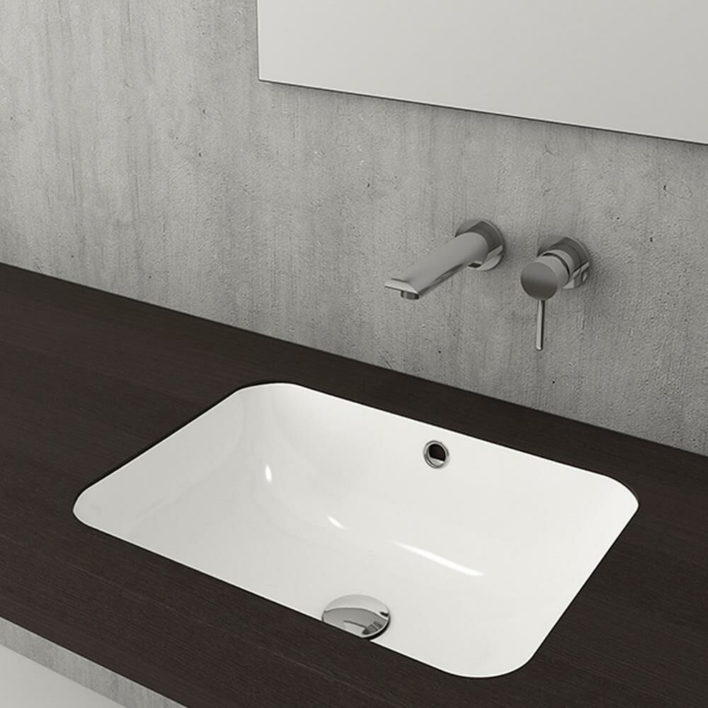 Bocchi Scala Tezgah Altı Lavabo - Parlak Beyaz