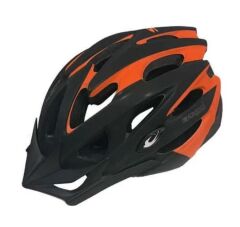 Zozo MV29 Işıklı Kask Siyah/Turuncu L