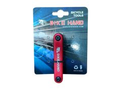 Bike Hand Yc-267 Alyan Çakı Seti 7 Fonksiyonlu Kırmızı