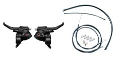 Shimano ST-EF41 3x7 Kablolu Fren Telli Kapsüllü Full Set