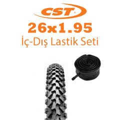 Cst C1027 26x1.95 Dağ Bisikleti İç Dış Lastik Seti