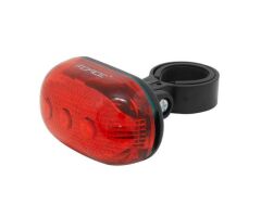 Force 5 Ledli Oval Kırmızı Bisiklet Arka Stop Lambası