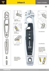 Topeak Urban 8 Çok Amaçli Anahtar Levye