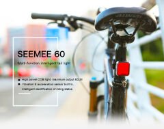 Magicshine SEEMEE 60 Lm USB Smart Bisiklet Arka Stop Far