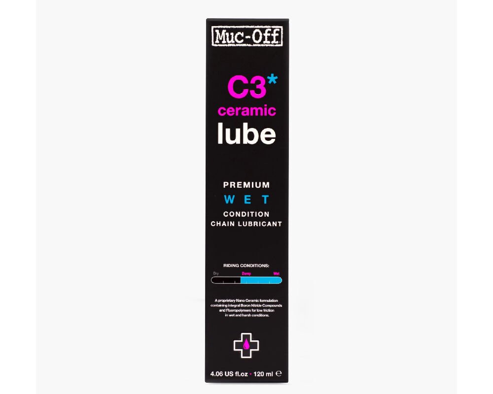 Muc-Off C3 Wet Weather Ceramic Zincir Yağı120ml