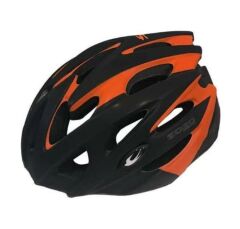 Zozo MV29 Işıklı Kask Siyah/Turuncu M