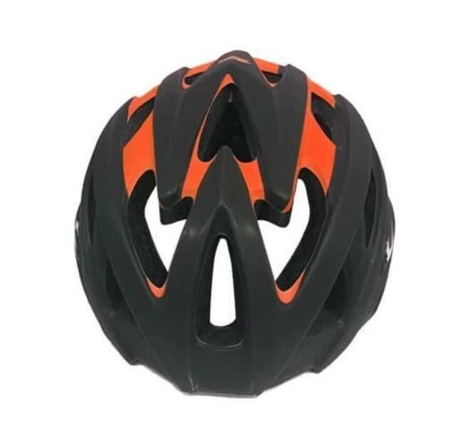 Zozo MV29 Işıklı Kask Siyah/Turuncu M