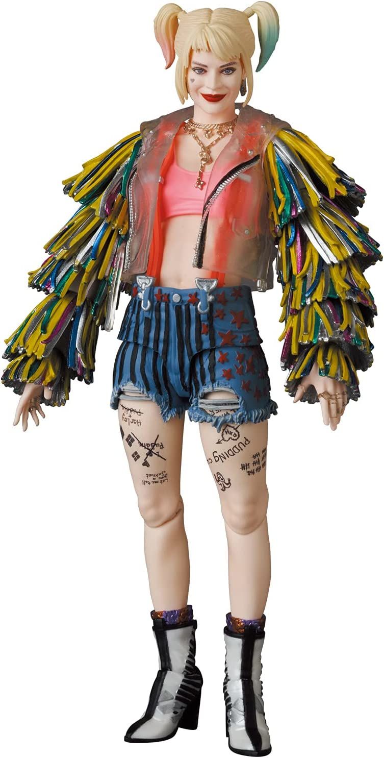 MAFEX No.159 Birds of Prey: Harley Quinn (Caution Tape Jacket Ver.) Aksiyon Figür