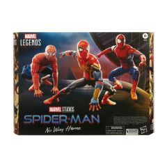 Marvel Legends Spider-Man No Way Home: Spider-Man 3 Pack (3'lü Paket) Aksiyon Figür (Exclusive) - Tobey Maguire, Andrew Garfield, Tom Holland