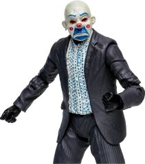 DC Multiverse The Dark Knight Trilogy Movie: (Gold Label) The Joker Bank Robber Aksiyon Figür