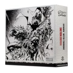 McFarlane Spawn Universe Series: Sketch Edition Gold Label Spawn With Throne - (Limited Edition) Aksiyon Figür