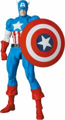 MAFEX No.217 Avengers Classic: Captain America (Comic Ver.) Aksiyon Figür