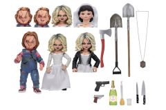 NECA Ultimate Series Bride of Chucky Movie: Chucky & Tiffany 2 Pack (2'li Paket) Aksiyon Figür