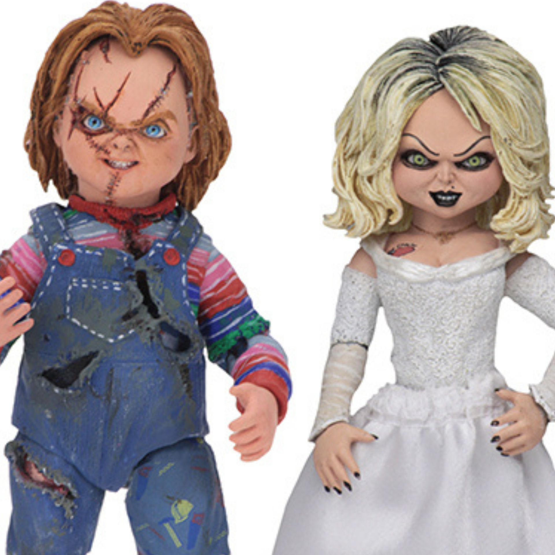 NECA Ultimate Series Bride of Chucky Movie: Chucky & Tiffany 2 Pack (2'li Paket) Aksiyon Figür