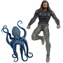 DC Multiverse Aquaman And The Lost Kingdom Movie: (Gold Label) Aquaman & Topo Aksiyon Figür