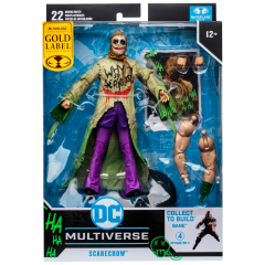 DC Multiverse Jokerized Gold Label - The Dark Knight Trilogy Movie: Scarecrow - (Limited Edition) Aksiyon Figür (Build A Figure Bane)