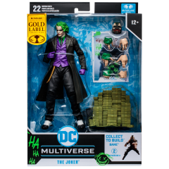DC Multiverse Jokerized Gold Label - The Dark Knight Trilogy Movie: The Joker - (Limited Edition) Aksiyon Figür (Build A Figure Bane)