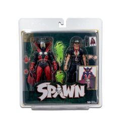 McFarlane Spawn Universe Series: Spawn & Todd McFarlane 2-Pack (2'li Paket) - (McFarlane Toys 30th Anniversary) Aksiyon Figür