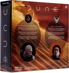McFarlane Dune Part Two Movie Series: Paul Atreides & Feyd-Rautha Harkonnen 2-Pack (2'li Paket) Aksiyon Figür
