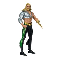 DC Multiverse Justice League Of America Series: Aquaman Aksiyon Figür (Build A Figure Plastic Man)