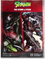 McFarlane Spawn Universe Series: (Gold Label) She-Spawn & Cygor 2-Pack (2'li Paket) Aksiyon Figür