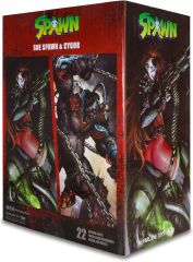 McFarlane Spawn Universe Series: (Gold Label) She-Spawn & Cygor 2-Pack (2'li Paket) Aksiyon Figür