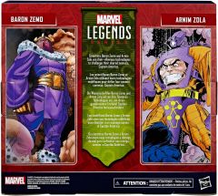 Marvel Legends Captain America Villains Exclusive: Baron Zemo & Arnim Zola 2-Pack (2'li Paket) Aksiyon Figür