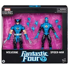 Marvel Legends Fantastic Four Series: Wolverine & Spider-Man 2-Pack (2'li Paket) Aksiyon Figür