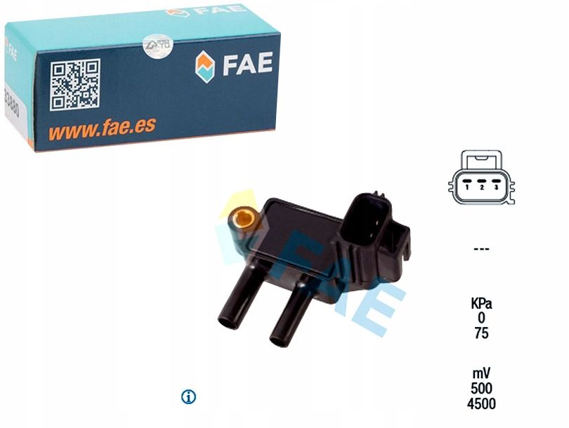 Volvo S40 V50 C30 S60 V60 S80 V70 Egzoz Basınç Sensörü D2 31319635