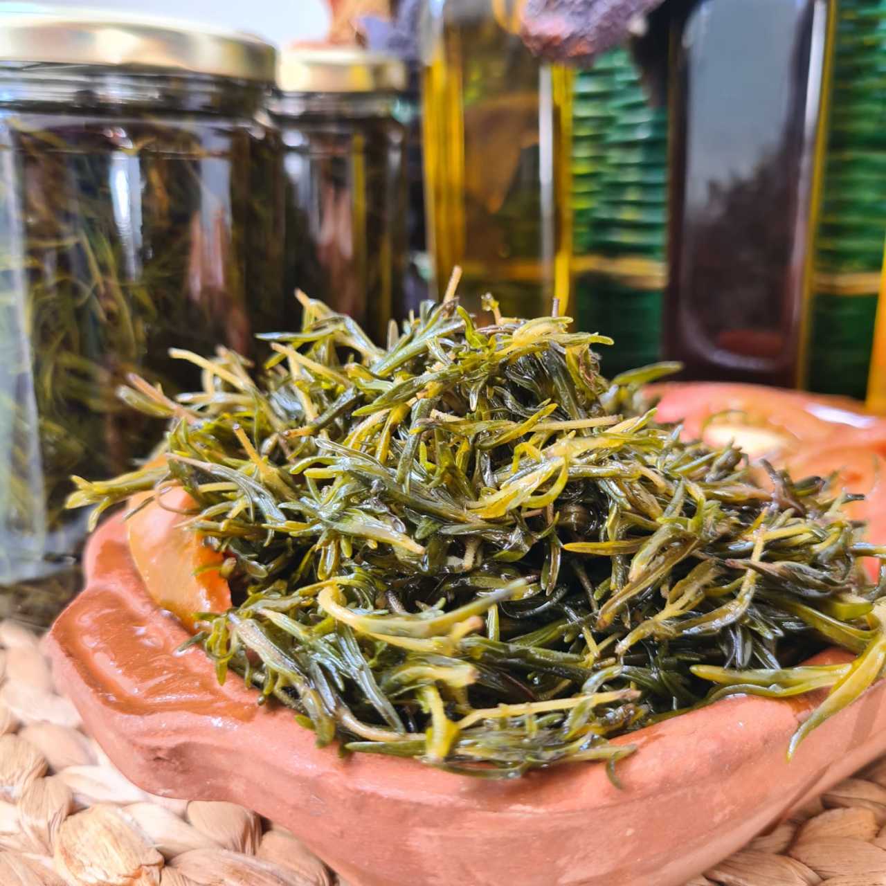 Zeytinyağında Salamura Zahter 700 gr