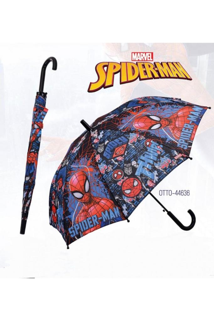 Spıderman Şemsiye erkek çocuk lisanslı örümcek adam