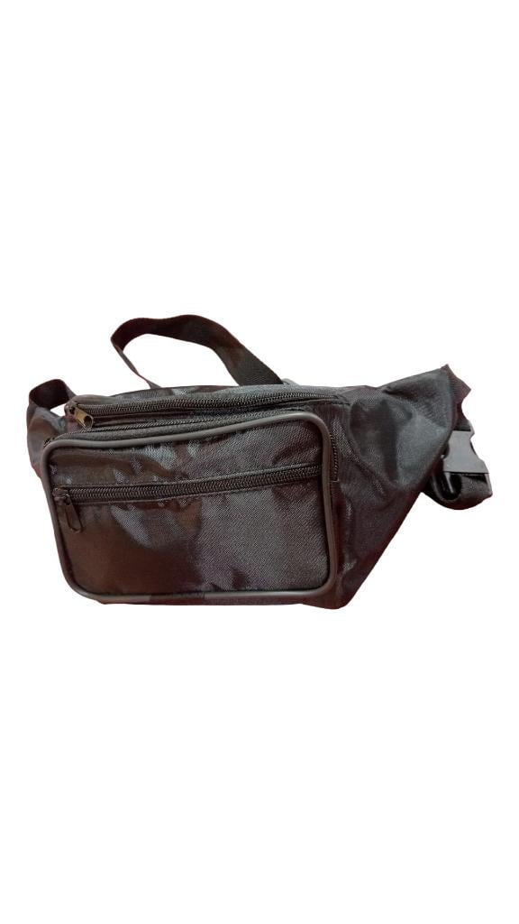 Siyah KALIN KUMAŞ Freebag Bel Çantası UNISEX omuz çapraz