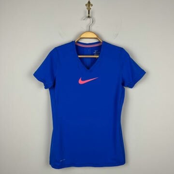 Nike Dri Fit Kadın V Yaka Tshirt L Beden