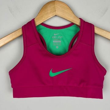 Nike Dri-Fit Swoosh Çocuk Spor Sütyeni M Beden