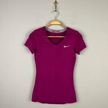 Nike Pro Dri Fit Kadın V Yaka Tshirt S Beden