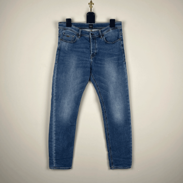 Hugo Boss Knit Denim Tapered Fit Jeans 33/32 Beden