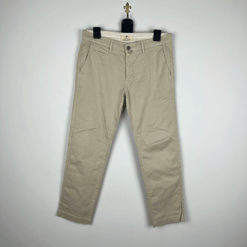 Pierre Cardin Erkek Slim Fit Chino Vintage Pantolon 34/30 Beden